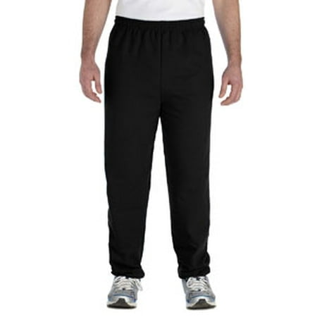 Adult Heavy Blendâ„¢ 13.3 oz./lin. yd., 50/50 Sweatpants - BLACK - L