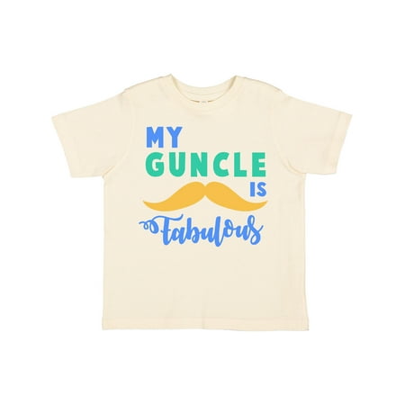 

Inktastic My Guncle is Fabulous Gift Toddler Boy or Toddler Girl T-Shirt