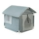 thumbnail image 5 of Refugio para gatos callejeros Salvador casa para mascotas cueva portátil impermeable cama para mascotas gris, 5 of 10