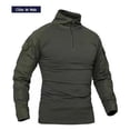 thumbnail image 2 of Hombre Uniforme Militar Táctico Hombres Camisa De Combate, 2 of 3