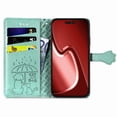 thumbnail image 3 of Funda Cartera FOXDOCK para iPhone 15 ProMax , Flip PU con Relieve de Gatos y Perros, Tarjetero y Soporte, 3 of 6