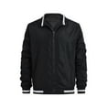 thumbnail image 2 of Gvmfive Men's Zipper Windbreaker Jacket Lightweight Coat, 2 of 7