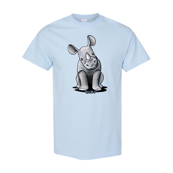 Inktastic Curious Rhinos T-Shirt