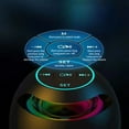 thumbnail image 4 of AZXY Speaker,Bluetooth Speaker,Wireless Portable Speaker Waterproof,Smart Outdoor Speakers for Outside Home Party Beach Travel Gifts,Speakers with Led Lights Subwoofer Clock Radio On Sale, 4 of 6