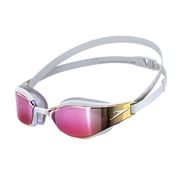 Speedo Fastskin Hyper Elite Mirrored Goggles, White/Oxid Grey