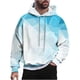 thumbnail image 2 of Sudadera con capucha para hombre, estilo casual, con cuello redondo, estampado, manga larga, blusa de poliéster, 2 of 5