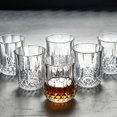 thumbnail image 4 of Radiant Refraction Details Crystal Glass, Creative Classical Design Thick Side And Sturdy Base Shot Glasses, Multipurpose Beverage Holding For Home Bar (6 Pieces), 4 of 7