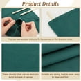 thumbnail image 5 of 1 Set Director Chair Canvas Replacement Cover Casual Directors Chair Cover Kit Replacement Cover Canvas with Wood Stick for Director Chair (Round Stick) Green 53x42cm + 53x20cm DIY, 5 of 6