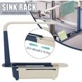 thumbnail image 2 of Elevate Your Cleaning Experience With Our Telescopic Sink Storage Rack, Featuring A Removable Lever For Easy Cleaning And Storage, 2 of 5