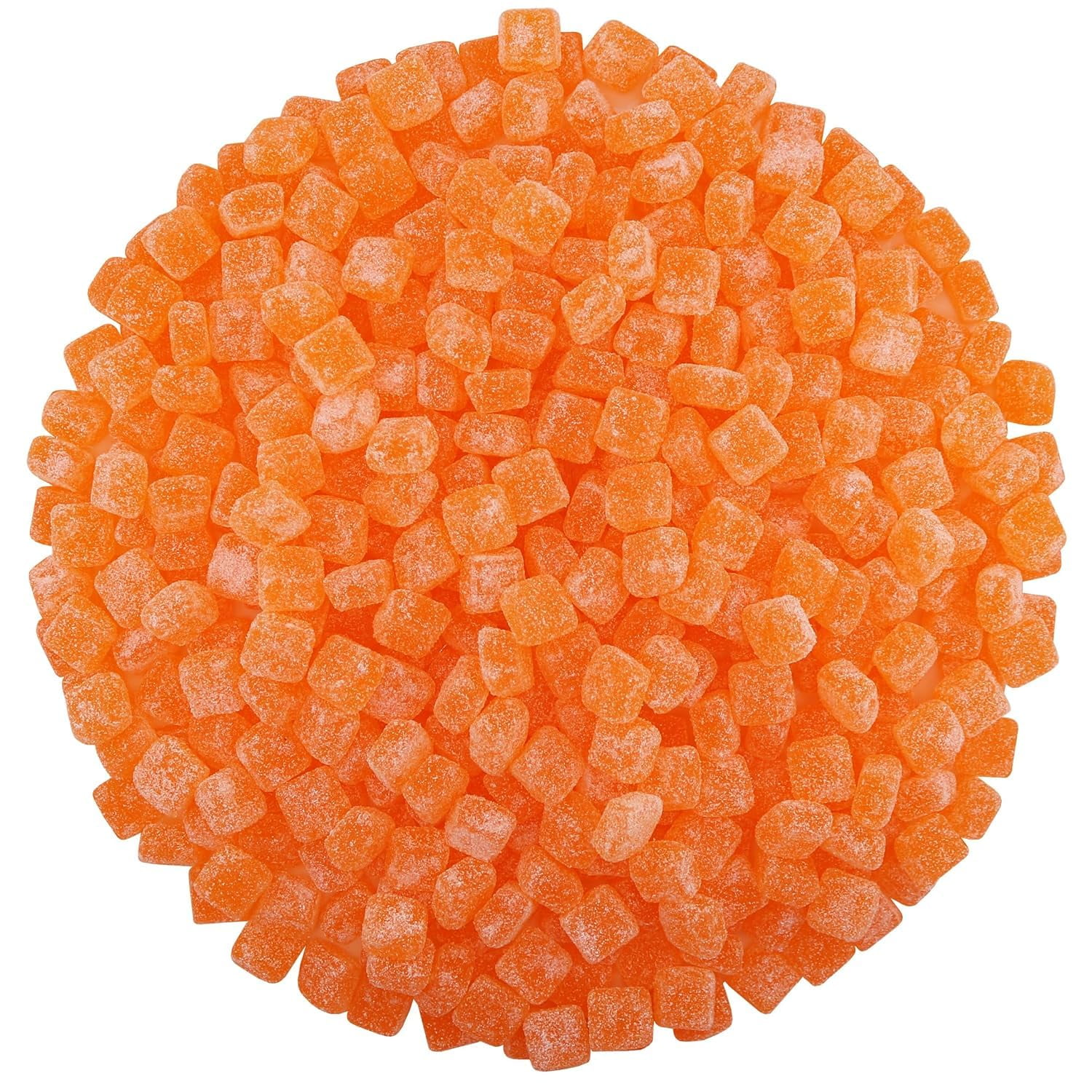 FirstChoiceCandy Sour Chewy Cubes Candy (5 Pound, Orange)