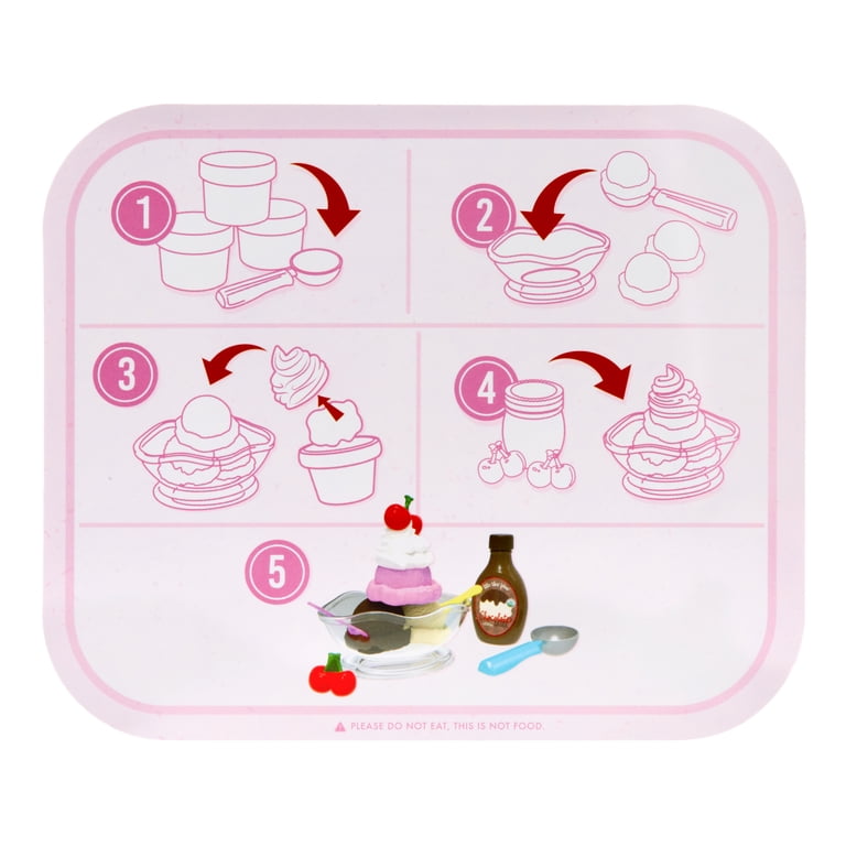 Little Tikes, Creative Chefs Ice Cream Kit, 20 Accessories, Ages 3