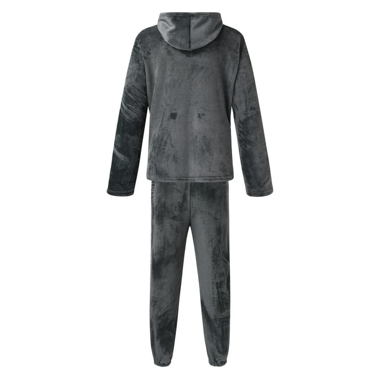 Mens hotsell hooded pyjamas