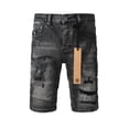 thumbnail image 2 of New Ksubi Jeans Summer Fashion Casual Slim Fit Denim Shorts Ripped Short Jeans Below Knee for Men, 2 of 7