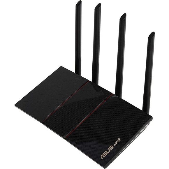 ASUS RT-AX55 AX1800 Dual Band WiFi 6 (802.11ax) Router - Black
