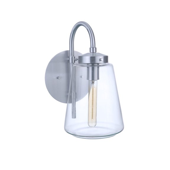 Craftmade Za3814 Laclede 15" Tall Wall Sconce - Silver