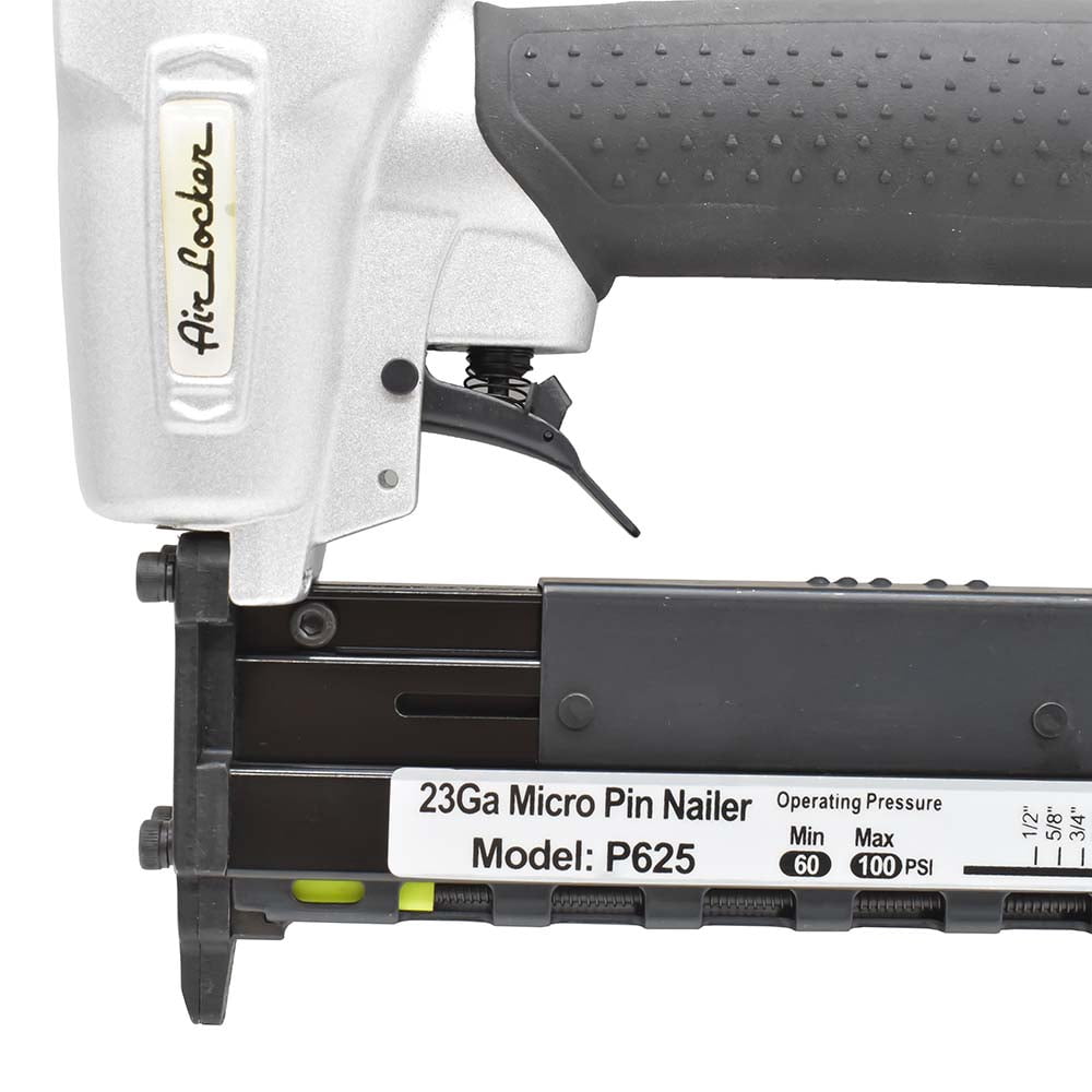 Air Locker P625K 1/2 to 1 Inch Heavy Duty 23 Gauge Micro Pin Nailer Kit