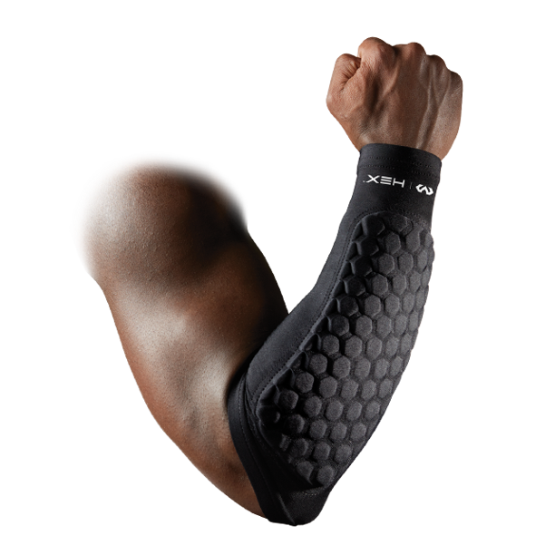 McDavid Hex Padded Forearm Compression Sleeve for Football & Contact