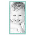 thumbnail image 2 of ArtToFrames 21" x 44" Eggshell Blue Picture Frame, 21x44 inch Blue Wood Poster Frame (WOM-4599),  Pack, 2 of 8