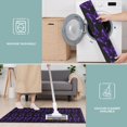 thumbnail image 6 of Purple Butterfly Pattern Kitchen Rugs Sets Of 3,Kitchen Runner Rugs Non Skid Washable,Decorative Kitchen Floor Mats for Kitchen,Sink,Laundry,17"x30"+ 17"x47" + 17"x59", 6 of 6
