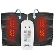 Heating Leg Massager Wraps - Compression Massager Wraps for Legs and Arms - 3 Setting with Soothing Therapeutic Heat