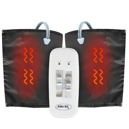 Heating Leg Massager Wraps - Compression Massager Wraps for Legs and Arms - 3 Setting with Soothing Therapeutic Heat