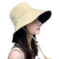 thumbnail image 2 of Harmtty Sun Bucket Hats for Men Women Wide Brim Summer UV Protection Hat for Outdoor Fishing Hiking Camping Beach, 2 of 8