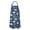 Dark Blue Christmas, variant on Colorful Christmas Striped Apron-Garden Aprons for Women with Pockets-Cotton Linen Waterproof Kitchen Cooking Gardening Aprons Adjustable for Kitchen,Cooking,BBQ and Salon 32"x27"
