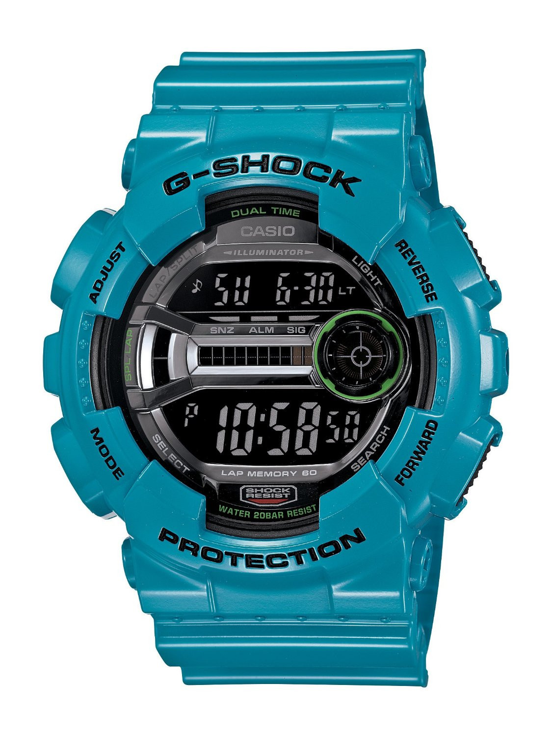 g shock gd 110 blue
