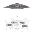 thumbnail image 1 of Homestyles Capri Aluminium 6 Pièces Salle à Manger Extérieure en Blanc, 1 of 12