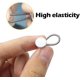 thumbnail image 2 of 8 Pieces Collar Extenders Elasticated Metal Button Collar, 2 of 5
