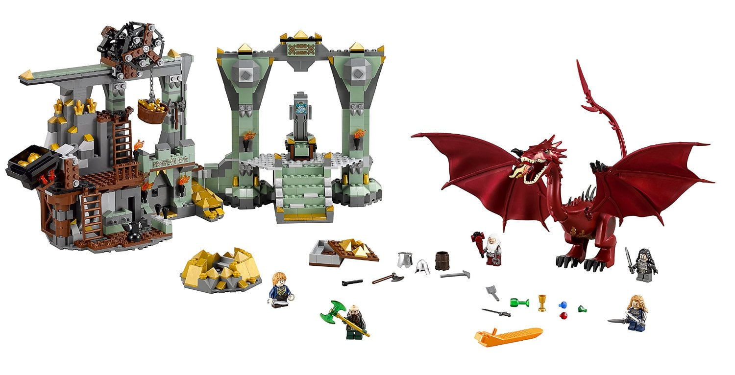 lego lord of the rings dragon
