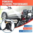 thumbnail image 2 of Bomba de repuesto para hidrolavadora vertical YAMATIC, máx. 3400 PSI, 2.5 GPM, eje de 7/8", compatible con Simpson, Honda, Ryobi, Craftsman y GCV190. Entrada/salida trasera., 2 of 5