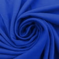 thumbnail image 4 of 60" Wide Rayon Modal Spandex Jersey Knit Fabric by the Yard (225 GSM) - Medium Weight, 4-Way Stretch, Breathable - for T-Shirts, Leggings, Apparel & DIY Crafts- Royal, 4 of 4