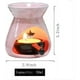 thumbnail image 4 of Warmself Quemador de Aceite Esencial de Cerámica Amarilla Portavelas Difusor de Aroma Decorativo, 4 of 5