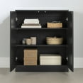 thumbnail image 6 of South Shore Essence, Contemporary Cabinet,  Black, 6 of 11