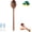 Brown, variant on Maple Wooden Spoons, Maple Wooden Spoons for Cooking, Comfort Grip Wooden Mixing Spoon, Long Handle Reusable, For Mixing Serving and Nonstick Pots