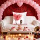 thumbnail image 1 of CaiYueKe Valentines Day Throw Pillow Covers - Holiday Decor Cushion Case for Sofa Couch Chair Living Room Bedroom, Soft Decorative Accent Pillowcase Home Decorations Gift, 1 of 7