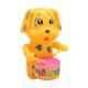 thumbnail image 2 of Juguete de tambor con forma de animal, juguete de tambor con forma de animal para niños, divertido y realista con mecanismo de relojería. Perro, 2 of 9