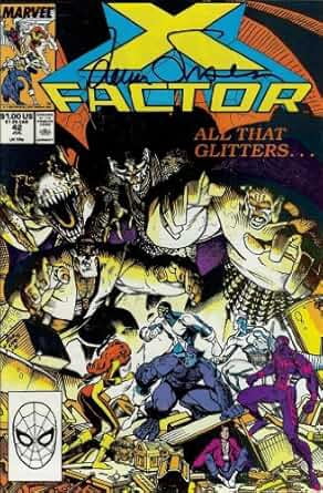X-Factor #42 VF Signed by Louise Simonson