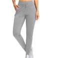 thumbnail image 6 of HAiming Women's Fleece Lined Leggings High Waisted Thermal Joggers Sweatpants Winter Casual Workout Yoga Trousers, 6 of 9