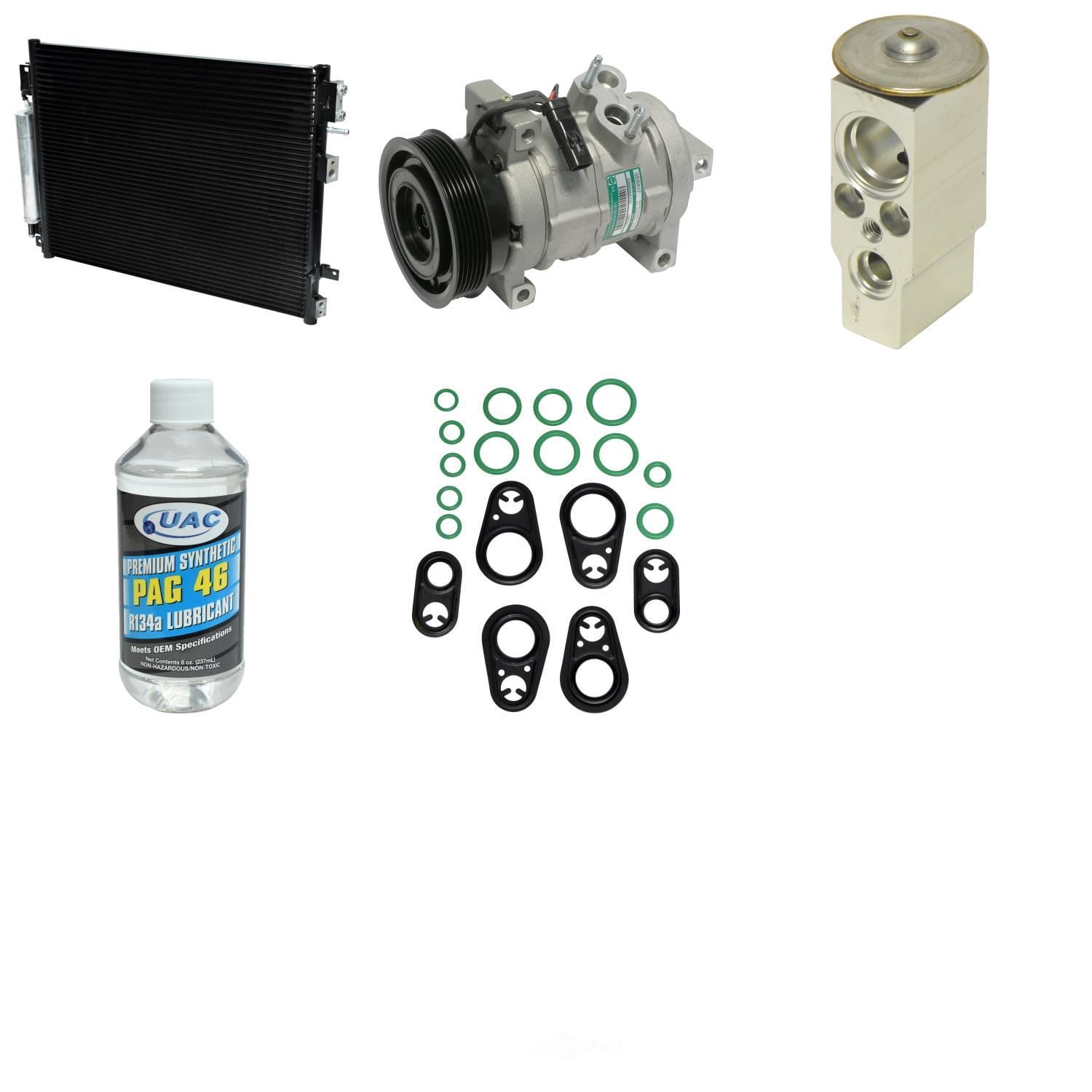 UAC KT 4088B Compressor-condenser Replacement Kit