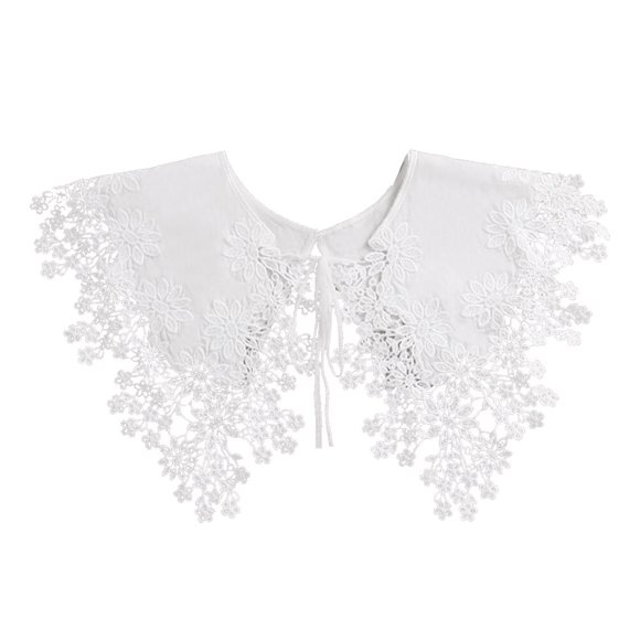 GOOHOCHY 1pc Girl Lace Capelet Decoración Delicada ropa de chal de encaje