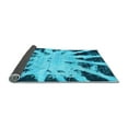 thumbnail image 2 of Ahgly Company Indoor Rectangle Abstract Light Blue Modern Area Rugs, 5' x 7', 2 of 4