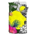 thumbnail image 4 of Juego de cama personalizado Palau Blanco - Turle Plumeria Banana Leaf, 4 of 6