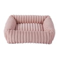 thumbnail image 1 of Cama para perros,Cama para perros Cama para gatos Cama suave para mascotas Cama acolchada para interiores,Cama para mascotas antideslizante y lavable para perros y gatos,Cómoda y cálida Rosa, 1 of 8