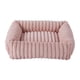 thumbnail image 1 of Cama para perros,Cama para perros Cama para gatos Cama suave para mascotas Cama acolchada para interiores,Cama para mascotas antideslizante y lavable para perros y gatos,Cómoda y cálida Rosa, 1 of 9
