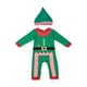 thumbnail image 4 of Primer traje navideño para bebé, pelele de Papá Noel con sombrero, ropa bonita para recién nacido, regalo de fotografía de Otoño Invierno Verde 95, 4 of 9