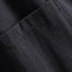 thumbnail image 5 of Pantalones largos para hombre, de color liso, holgados, con cordón y bolsillo de lino, informales, deportivos, hasta el tobillo, de poliéster., 5 of 5