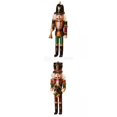 thumbnail image 1 of s Wooden Nutcracker Soldier Handcraft Christmas Ornaments Desk Decor perfke soldado cascanueces, 1 of 9
