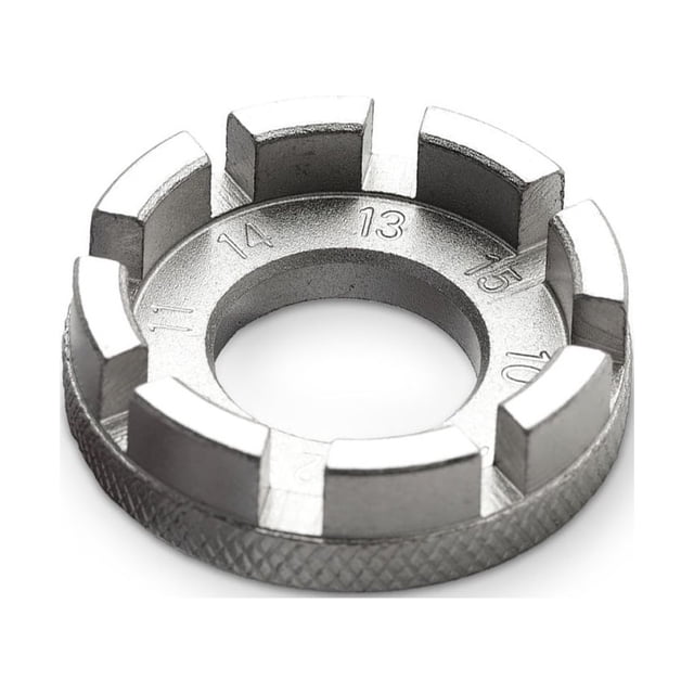 Yuarrent Llave de radios de bicicleta de montaña de acero, llave de rueda antideslizante galvanizada portátil, herramientas de reparación de Ciclismo
